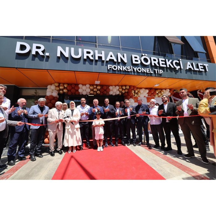 Dr. Nurhan Börekçi Alet’ten görkemli açılış